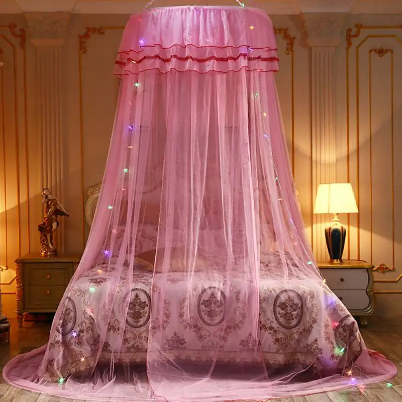 Princess Curtain Dome with Lights