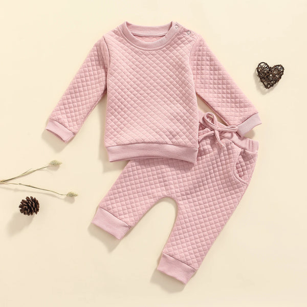 Solid Color Waffle Outfit