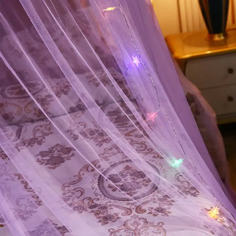 Princess Curtain Dome with Lights