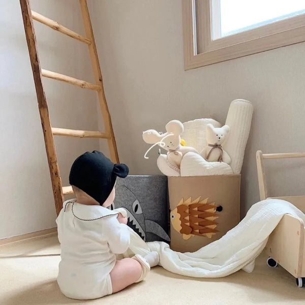 Cartoon Foldable Storage Bucket