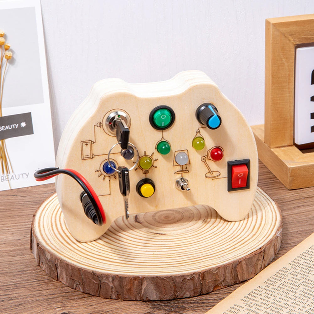 Wooden Busy Board