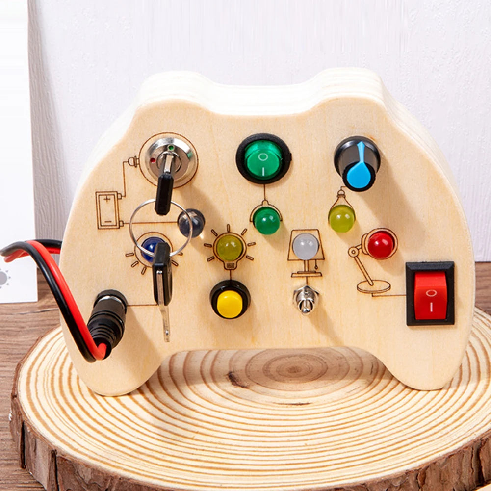 Wooden Busy Board