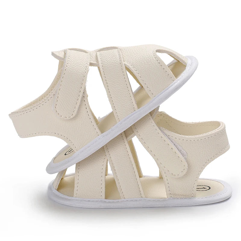 0-18M Baby Walking Sandals Breathable Soft Sole Shoes Newborn Boys Girls Summer First Walkers Infant Toddler Beach Casual