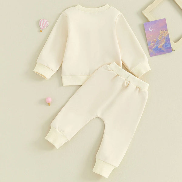 Oversized Rainbow Sweater Set