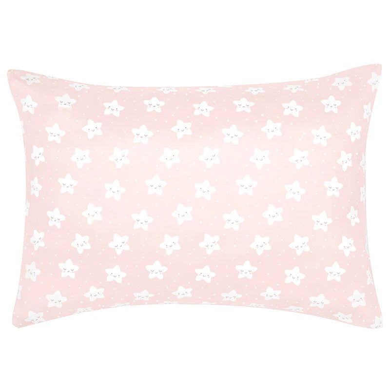 1PC Toddler Pillow Cases Baby Silk Satin Pillowcases Envelope Pillow Cover Kids Soft Travel Pillow Cases for Boys Girls