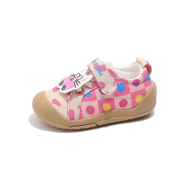 Cartoon 3D Cat Girl 2025 Spring and Autumn New Style Children's Soft Bottom Non tiring Foot Boys' Baby Canvas Shoes