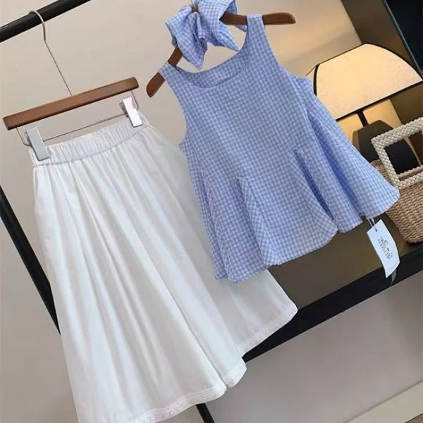 Clothes Girl 10 To 12 Years Old Girl's Set Top Children Kids 11 Girls's Sets Korean Girls Children's Top and Bottom Clothes Sets