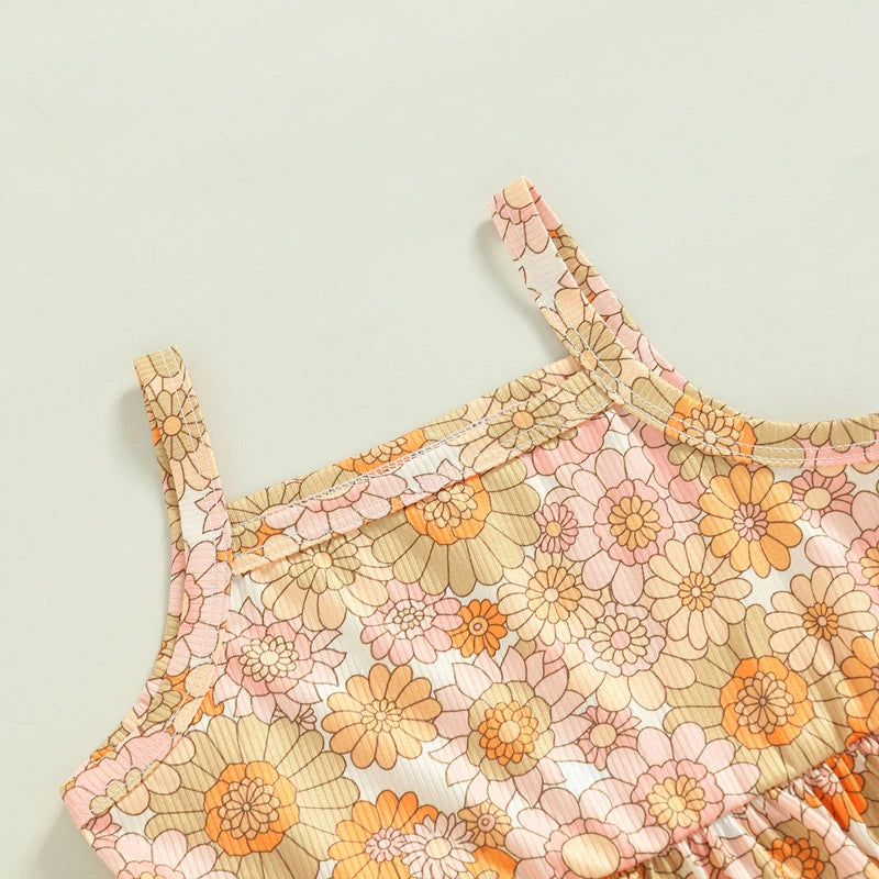 Ruffled Floral Summer Set