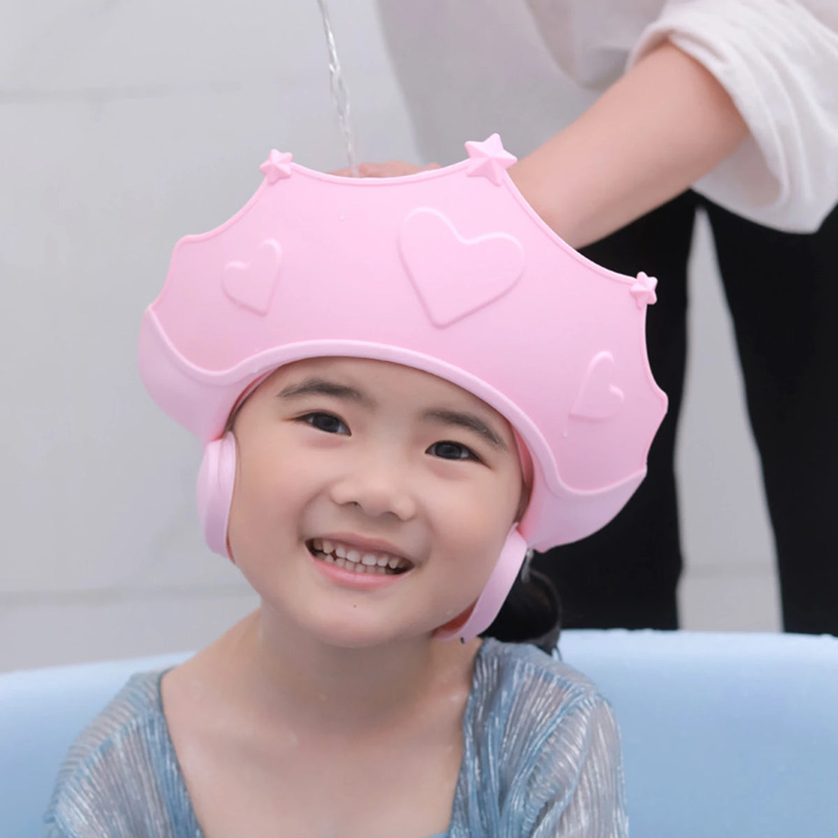 Adjustable Baby Shower Cap