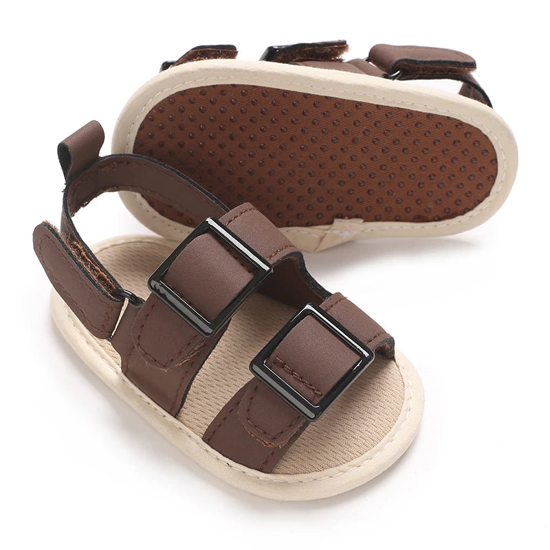 3 Colors NEW Fashion Summer Baby Girl Boy Sandals Newborn Infant Shoes Casual Soft Bottom Non-Slip Breathable Shoes Pre Walker