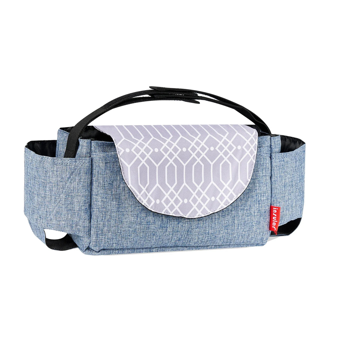 Insular Baby Diaper Bag with Milk Bottle Insulation Mummy Storage Stroller Accessories - Essential Collection for Baby Care