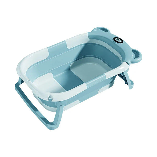 Foldable Bathtub with Cushion Support