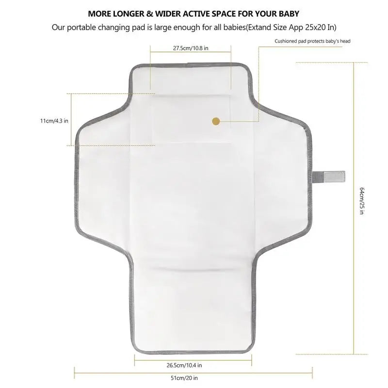 Travel Diaper Changing Mat