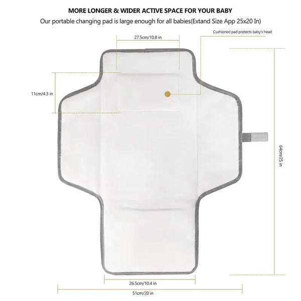 Travel Diaper Changing Mat