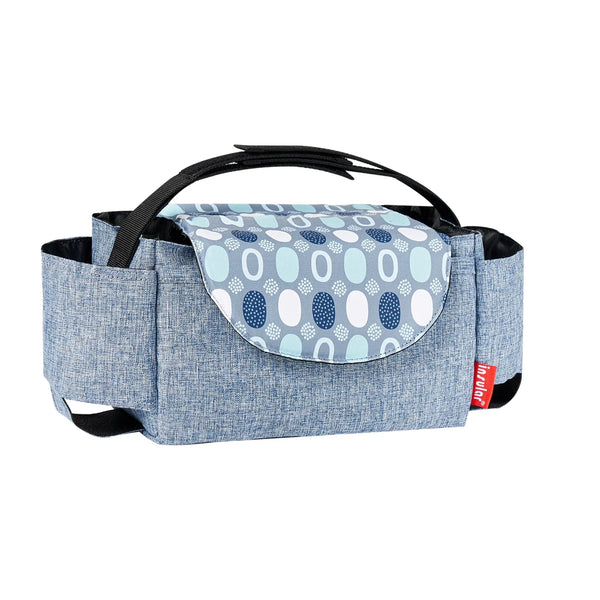 Insular Baby Diaper Bag with Milk Bottle Insulation Mummy Storage Stroller Accessories - Essential Collection for Baby Care