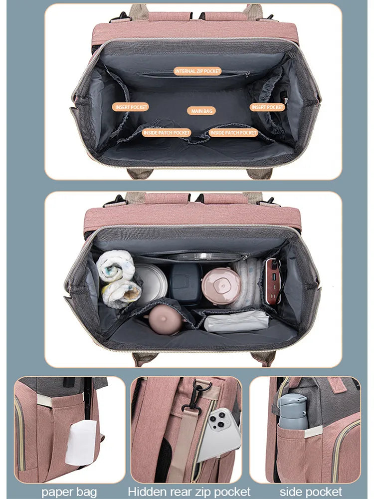 Foldable Mommy Backpack