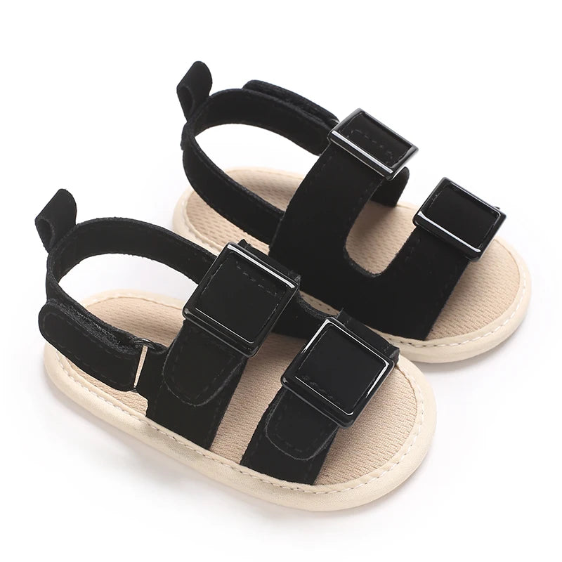 3 Colors NEW Fashion Summer Baby Girl Boy Sandals Newborn Infant Shoes Casual Soft Bottom Non-Slip Breathable Shoes Pre Walker