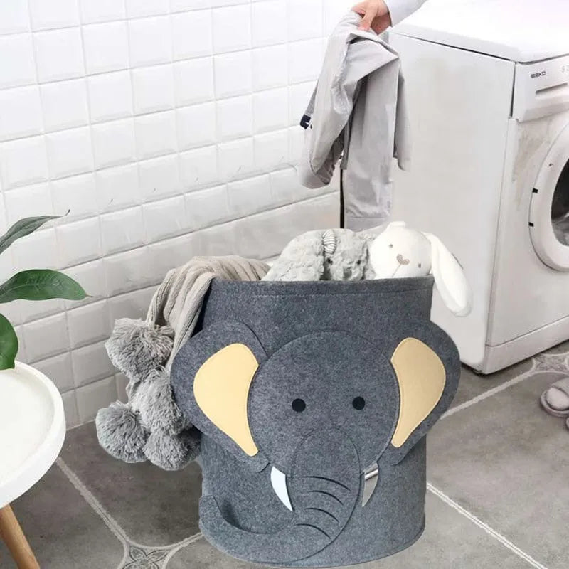 Cartoon Foldable Storage Bucket