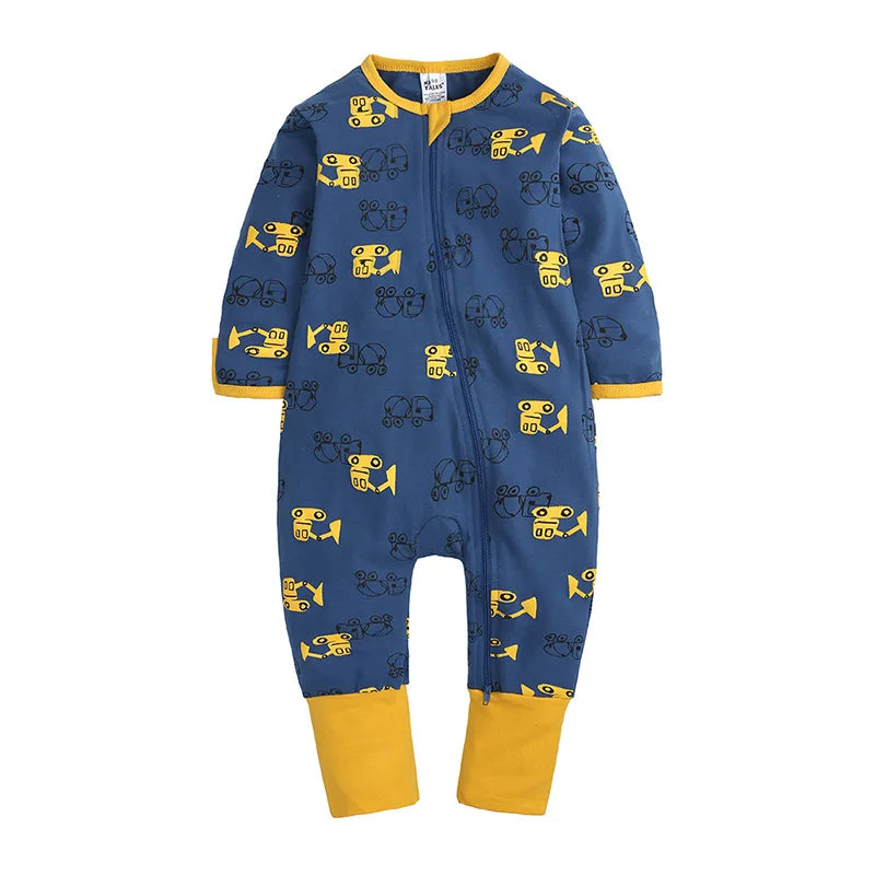Sleepwear For Newborns Jumpsuits Baby Girl Clothes 3 To 6 12 24 Months Boy Costume Infant Bodysuits & One-pieces For Kids Romper