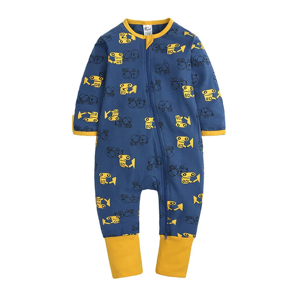 Sleepwear For Newborns Jumpsuits Baby Girl Clothes 3 To 6 12 24 Months Boy Costume Infant Bodysuits & One-pieces For Kids Romper