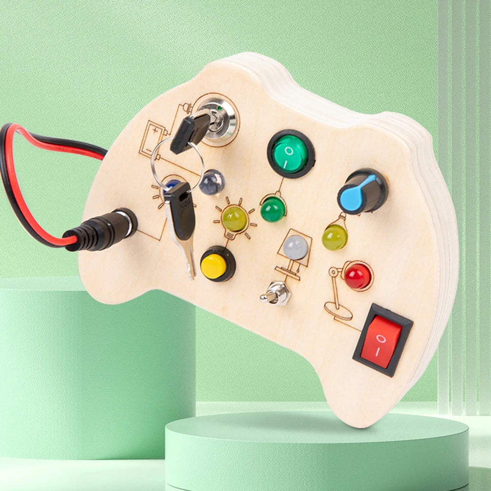 Wooden Busy Board