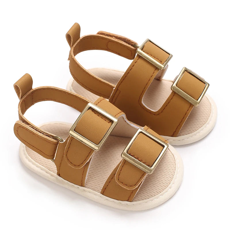 3 Colors NEW Fashion Summer Baby Girl Boy Sandals Newborn Infant Shoes Casual Soft Bottom Non-Slip Breathable Shoes Pre Walker
