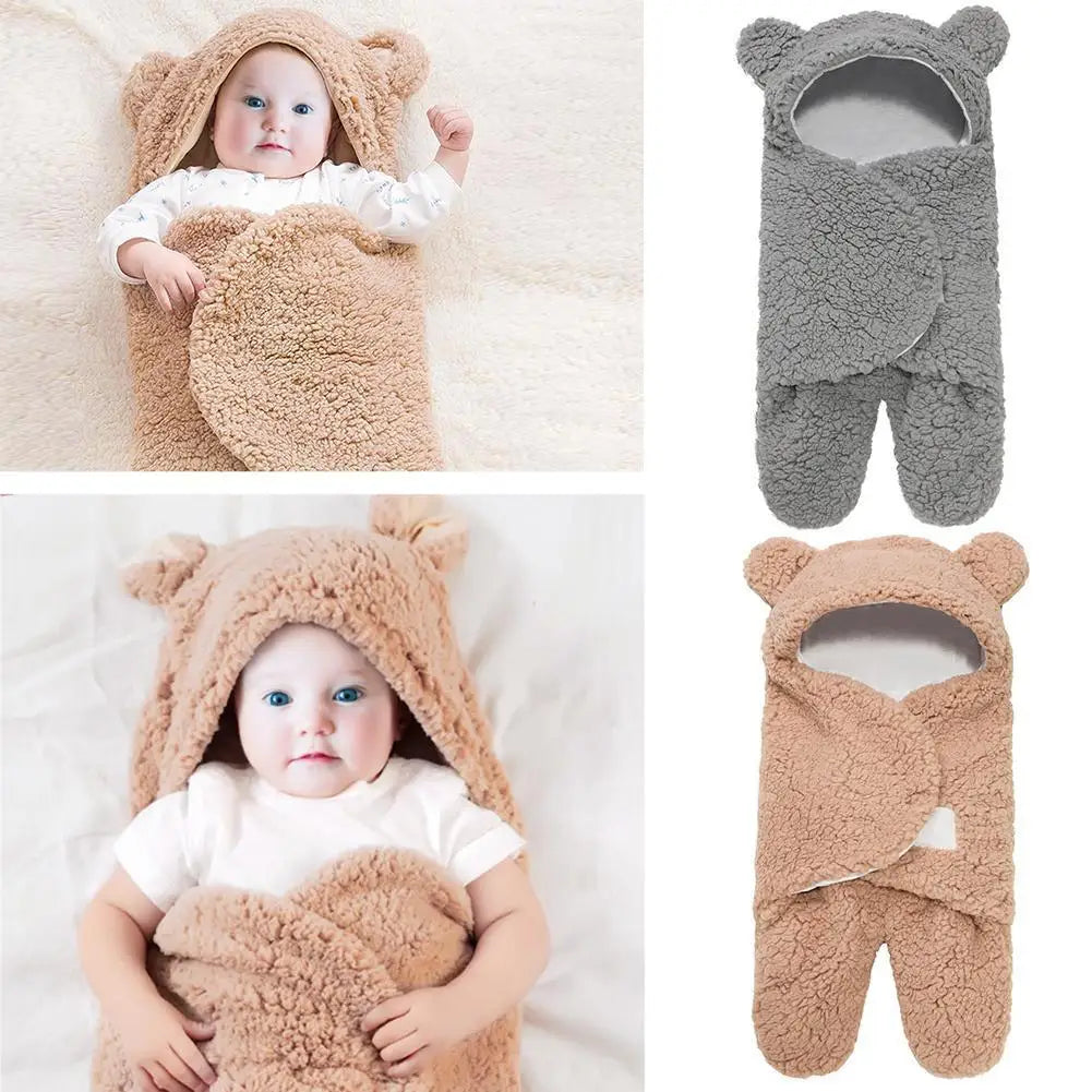 Newborn Plush Swaddle Wrap