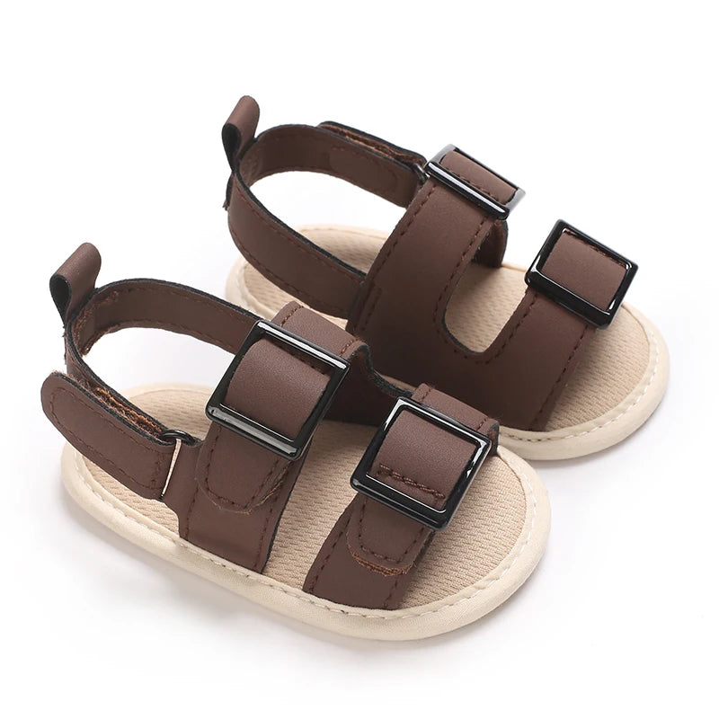 3 Colors NEW Fashion Summer Baby Girl Boy Sandals Newborn Infant Shoes Casual Soft Bottom Non-Slip Breathable Shoes Pre Walker