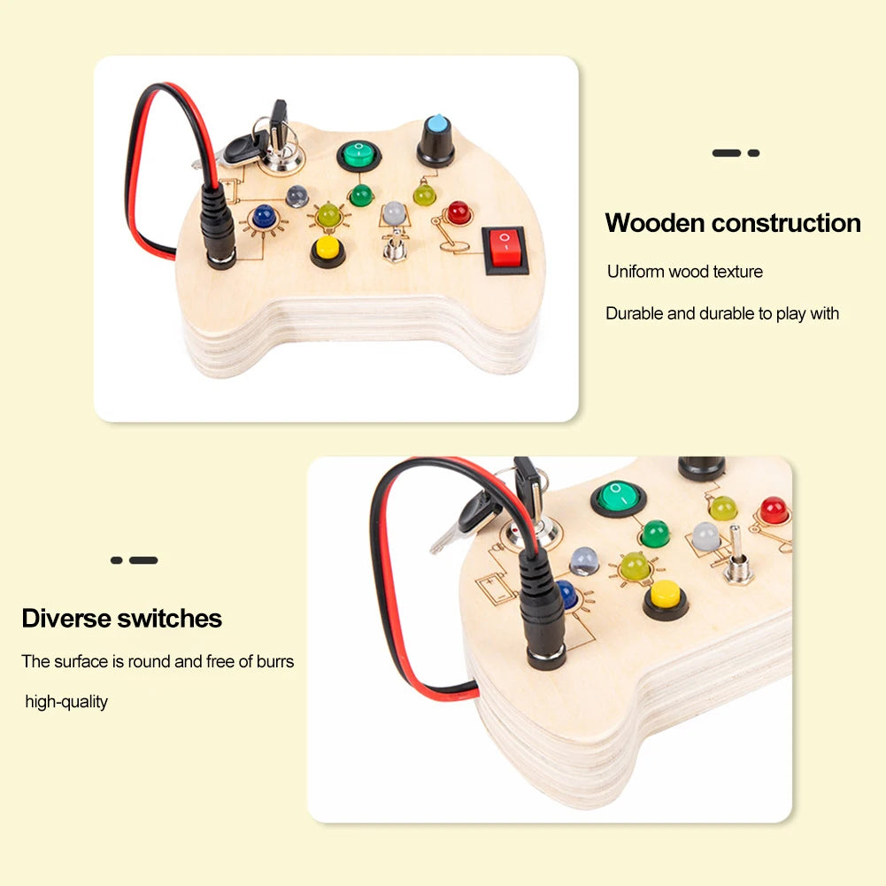 Wooden Busy Board