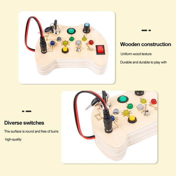 Wooden Busy Board
