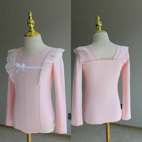 Ballet Tutu for Girls Performance Outfits Dance Costume Children Ballet Leotards with Skirt Princess Kids Clothes Gymnastics
