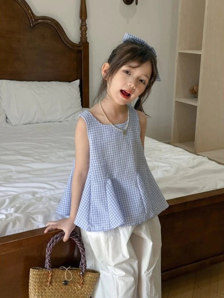 Clothes Girl 10 To 12 Years Old Girl's Set Top Children Kids 11 Girls's Sets Korean Girls Children's Top and Bottom Clothes Sets