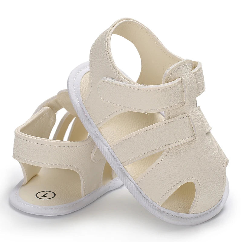 0-18M Baby Walking Sandals Breathable Soft Sole Shoes Newborn Boys Girls Summer First Walkers Infant Toddler Beach Casual