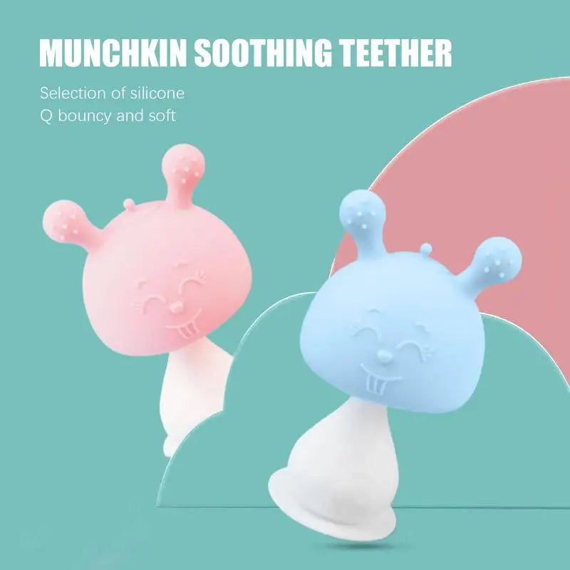 Mushroom Silicone Teether