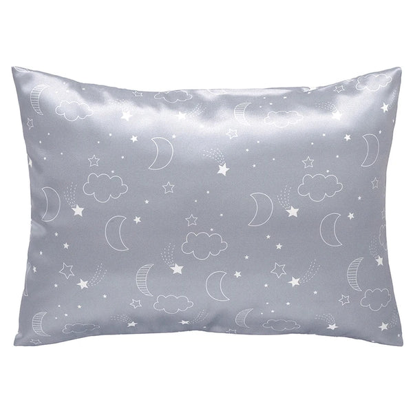 1PC Toddler Pillow Cases Baby Silk Satin Pillowcases Envelope Pillow Cover Kids Soft Travel Pillow Cases for Boys Girls