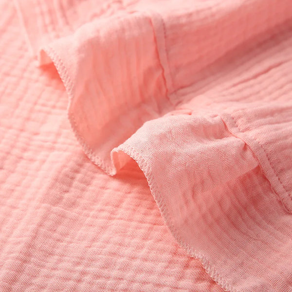 Cotton Baby Blanket Muslin Swaddle Newborn Receive Blanket Ruffle Children's Bedding Gauze Stroller Cover Babies Accessories