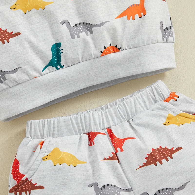 Dinosaur Print Outfit Set