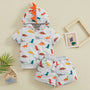 Dinosaur Print Outfit Set