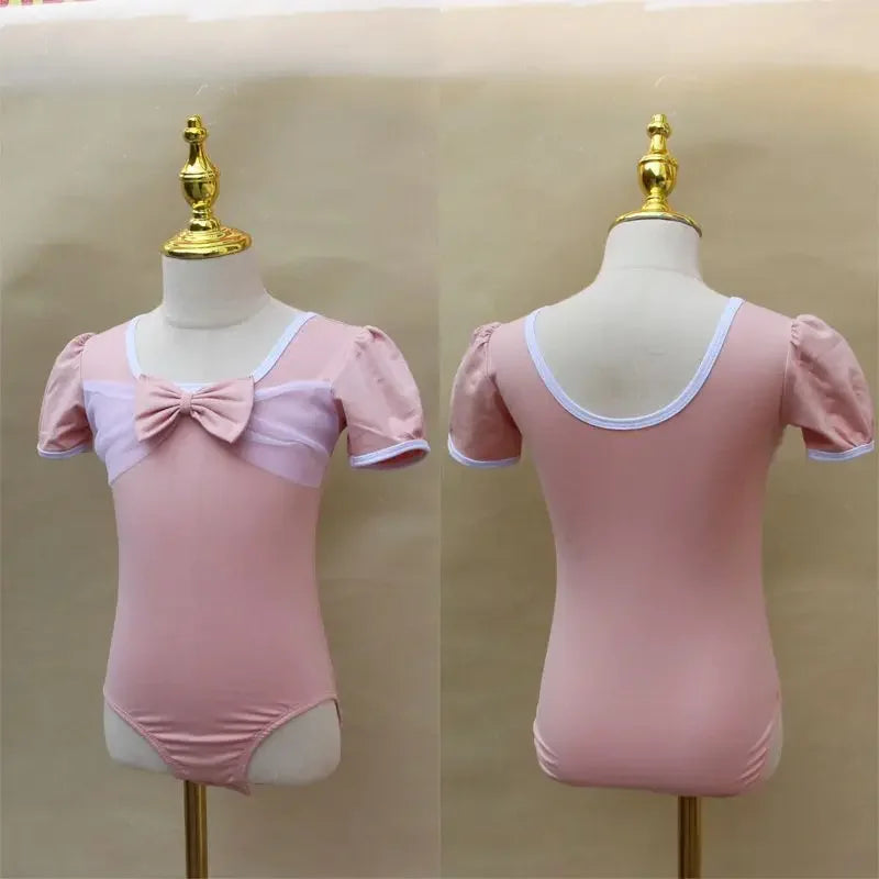 Ballet Tutu for Girls Performance Outfits Dance Costume Children Ballet Leotards with Skirt Princess Kids Clothes Gymnastics