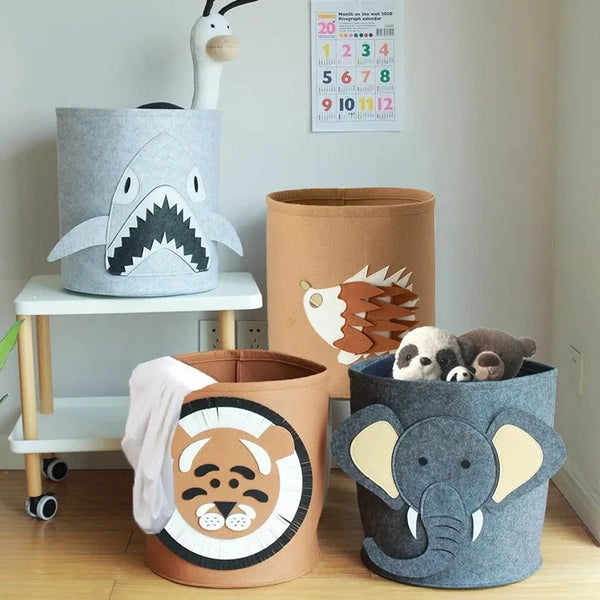 Cartoon Foldable Storage Bucket