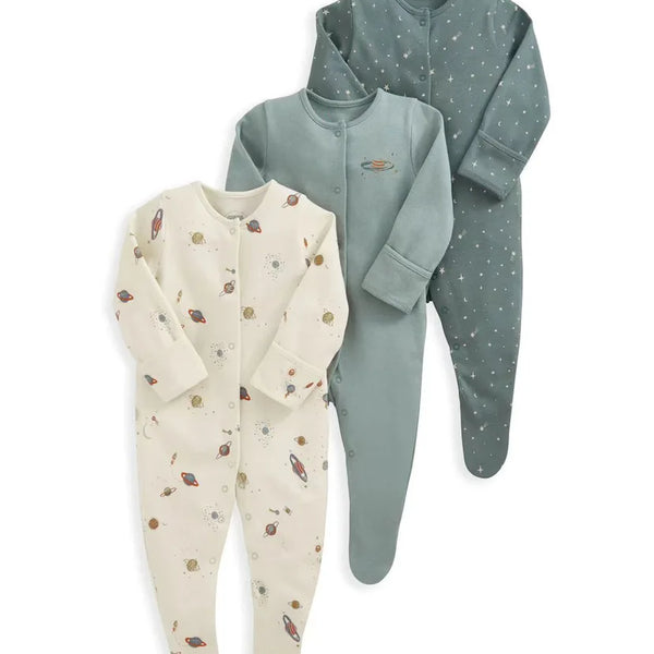 3Pcs/Lot Spring Autumn Cotton Baby Romper Cartoon Long Sleeve Baby Boy Girl Clothing Infant Kids Jumpsuit Newborn Pajimas 3-12M