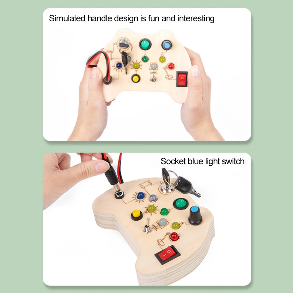 Wooden Busy Board