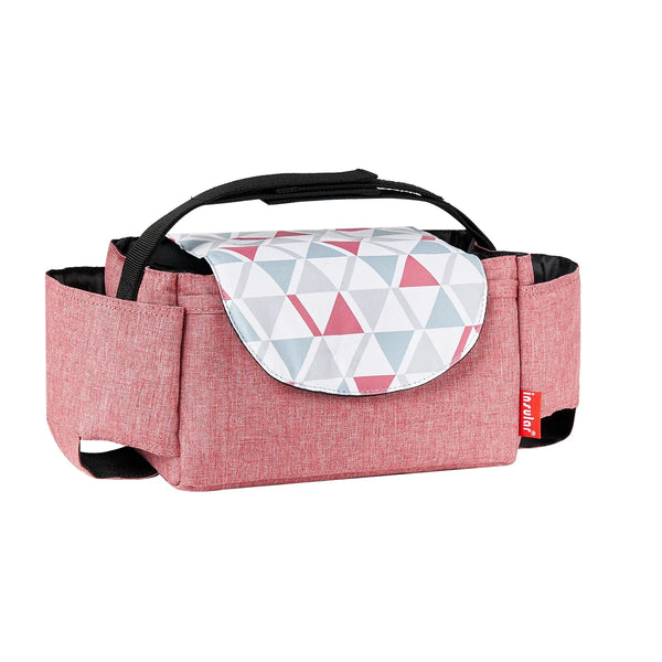 Insular Baby Diaper Bag with Milk Bottle Insulation Mummy Storage Stroller Accessories - Essential Collection for Baby Care