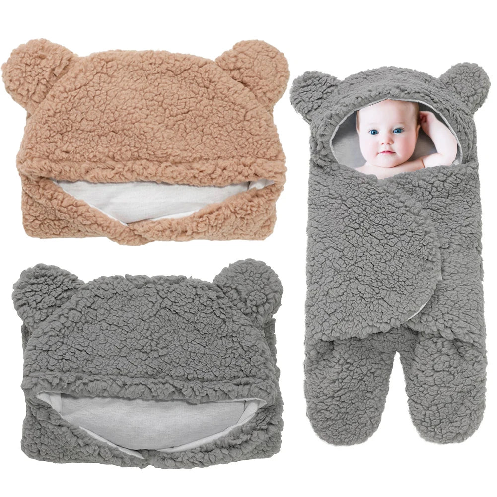 Newborn Plush Swaddle Wrap