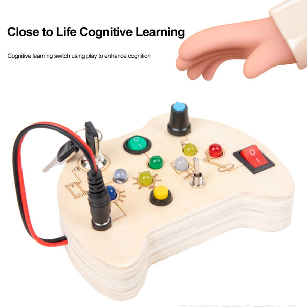 Wooden Busy Board
