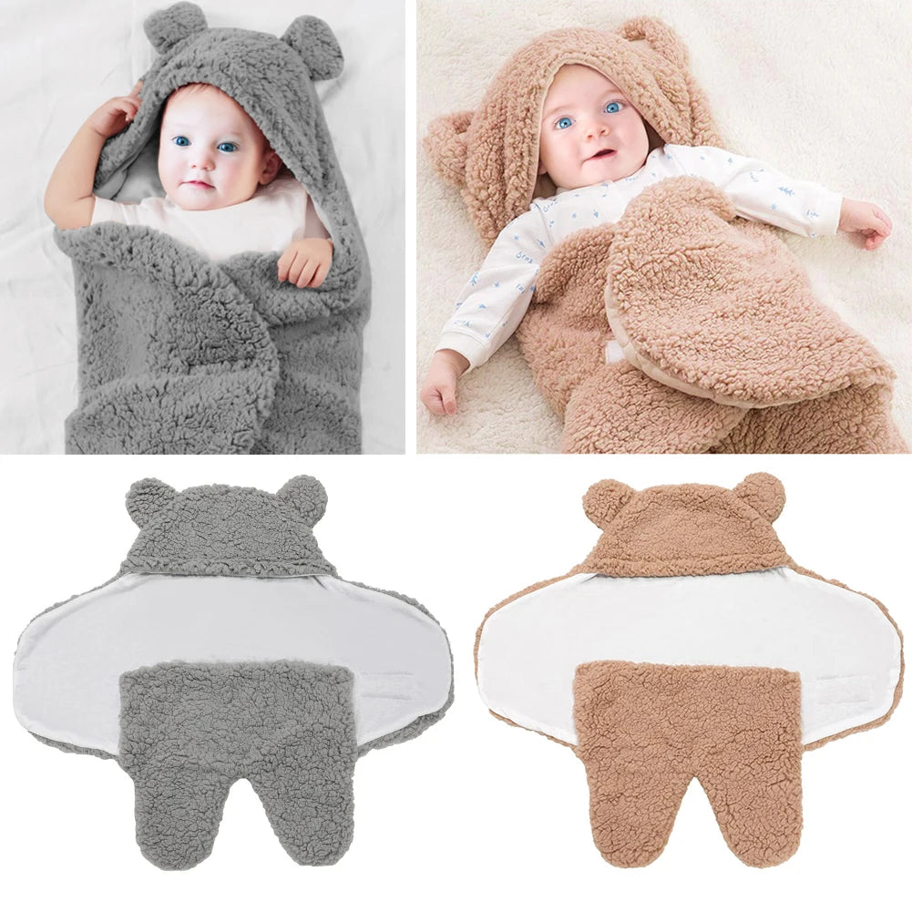 Newborn Plush Swaddle Wrap