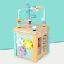 Wooden Activity Cube