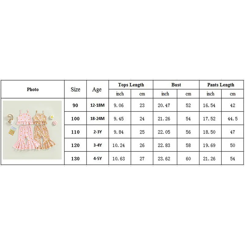 Ruffled Floral Summer Set