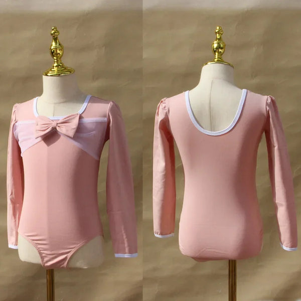 Ballet Tutu for Girls Performance Outfits Dance Costume Children Ballet Leotards with Skirt Princess Kids Clothes Gymnastics