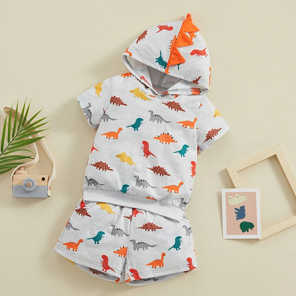 Dinosaur Print Outfit Set